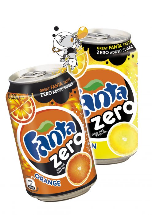 Fanta Zero, auténtico sabor Fanta sin azúcar añadido
