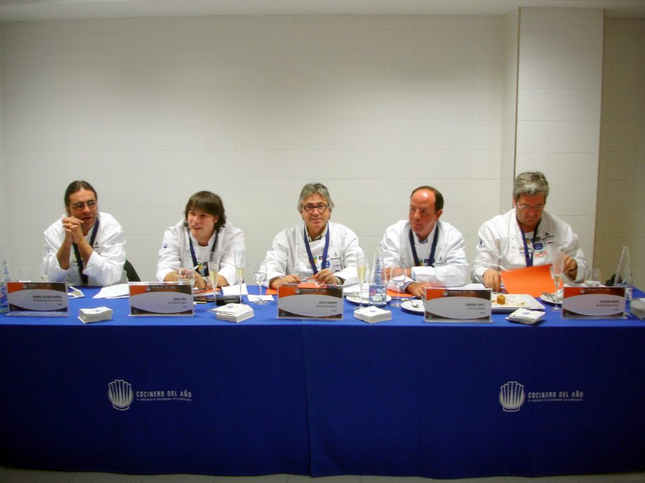 Jurado Semifinal Castilla y León Concurso Cocinero del Año