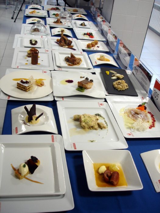 Menús Semifinal Castilla y León Concurso Cocinero del Año