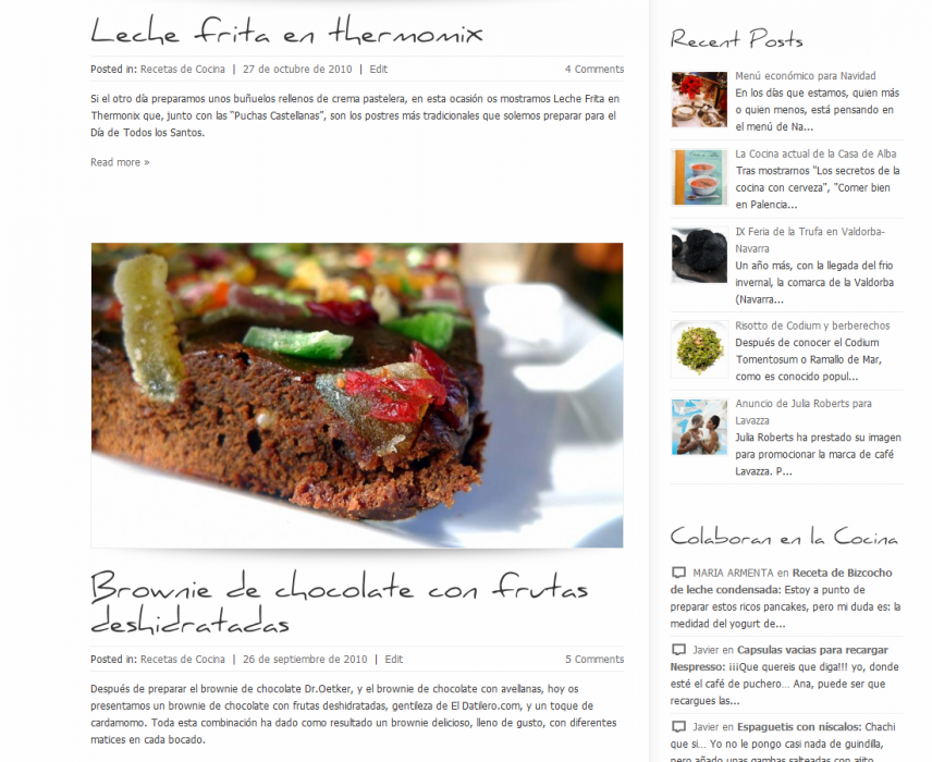 Una pagina de eladerezo.es