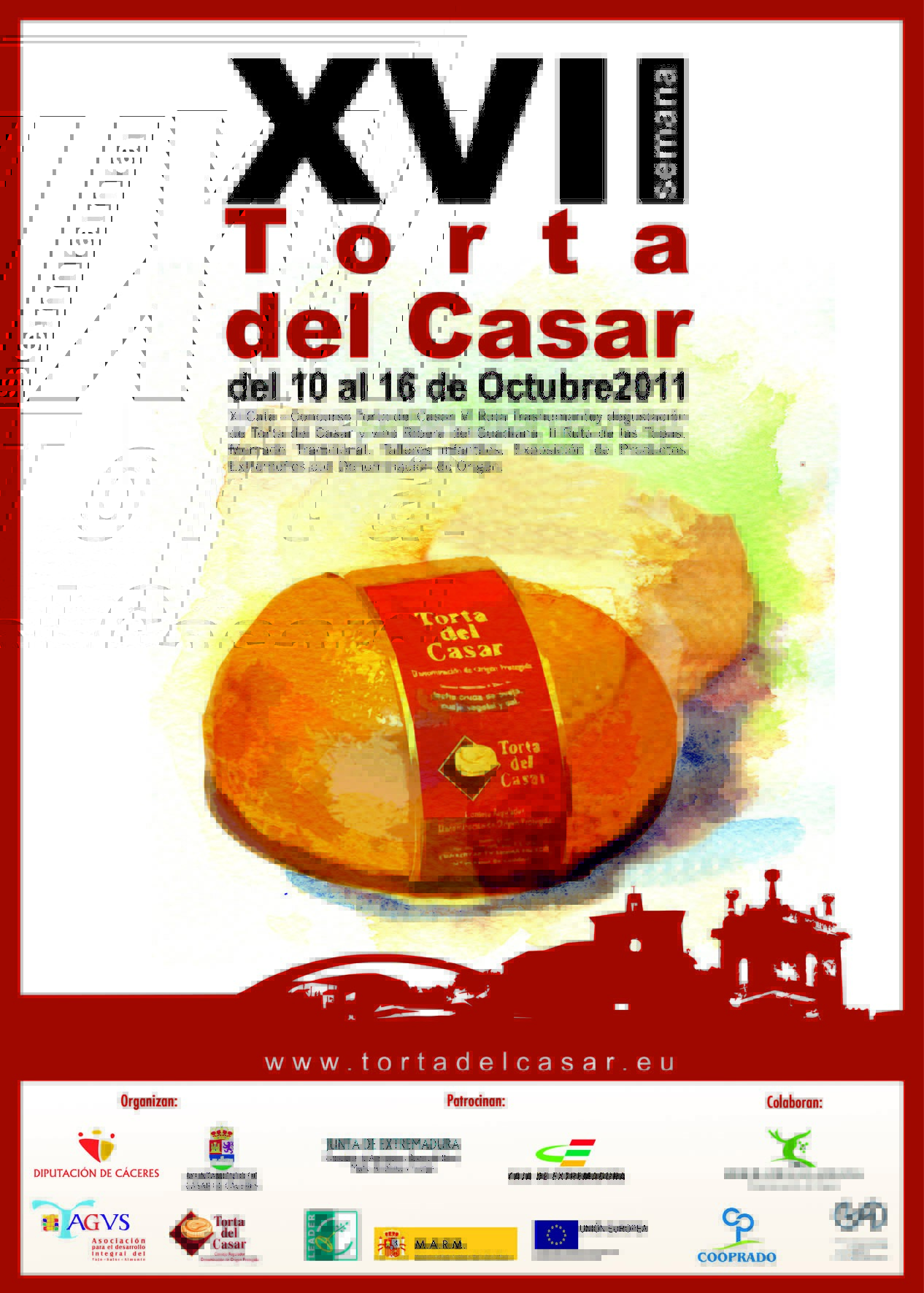 Cartel XVII Semana Torta del Casar