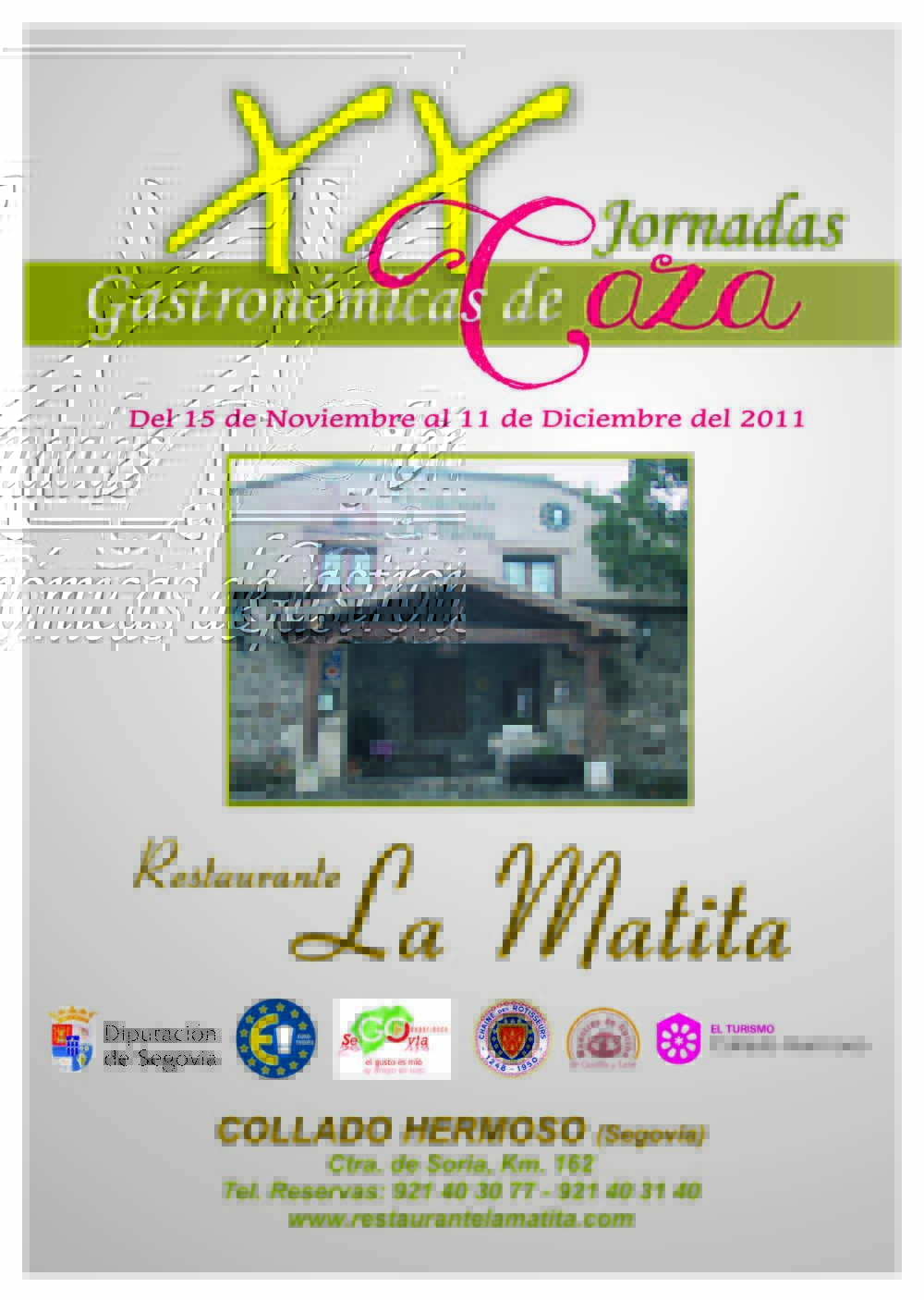 XX Jornadas Gastronómicas de Caza