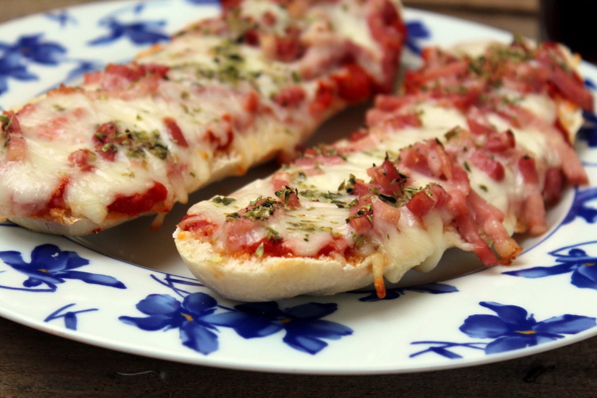 Panini de queso y beicon