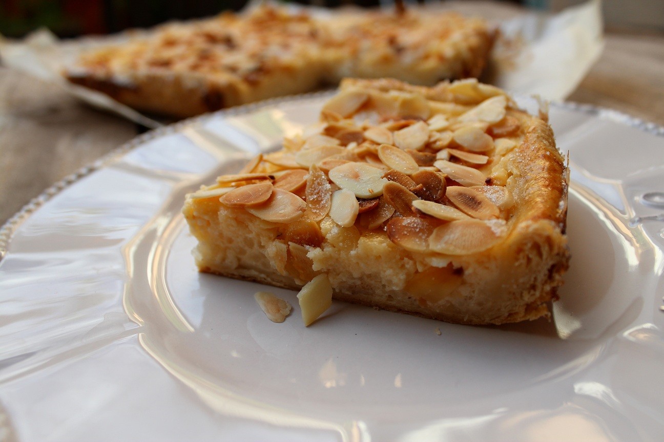 Tarta de arroz con leche y limón 3