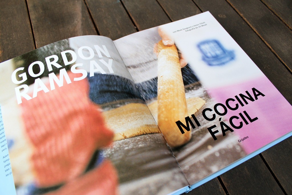 Interior del libro Mi Cocina fácil, las recetas de Gordon Ramsay
