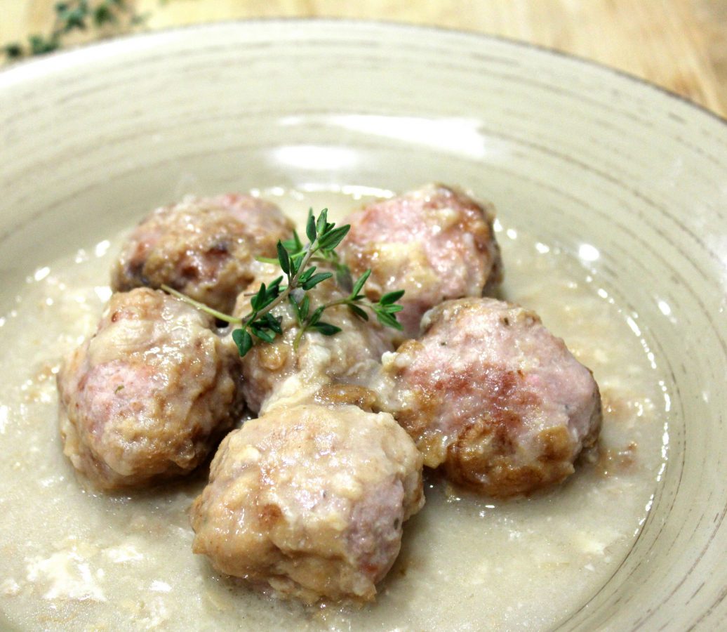 Albóndigas en salsa