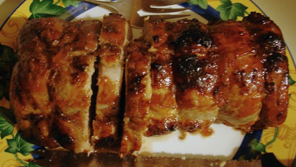 Receta de Lomo de cerdo glaseado con zumo de naranja