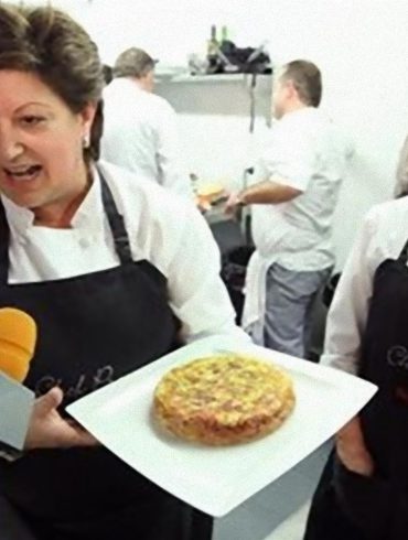 Cesi Cabello del Mesón San Martín en Simancas - la mejor tortilla de patatas del mundo