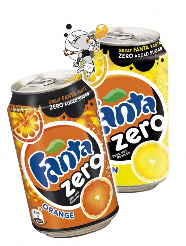 Fanta Zero, auténtico sabor Fanta sin azúcar añadido