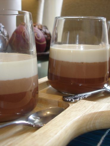 tarta tres chocolates en vaso