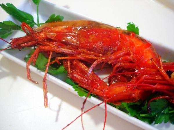 Receta de Carabineros a la plancha