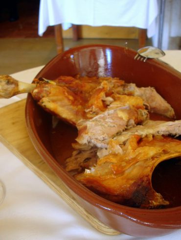 Lechazo Asado Bodegas Hotel Arzuaga-Navarro
