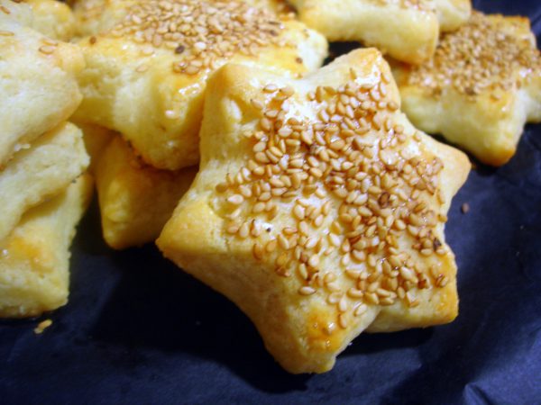 Galletas saladas de queso, Formatgetes