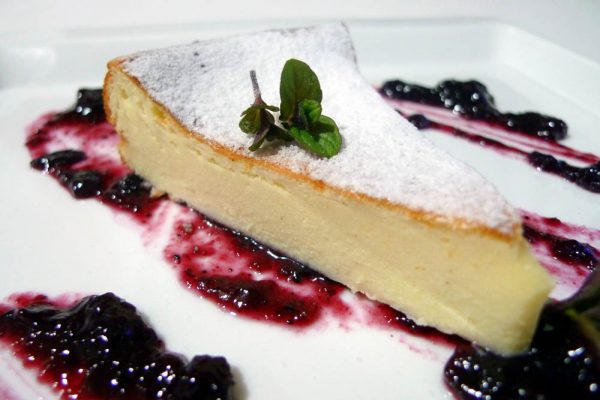 Tarta de queso o quesada