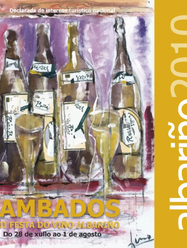 Fiesta del Vino Albariño 2010 cartel
