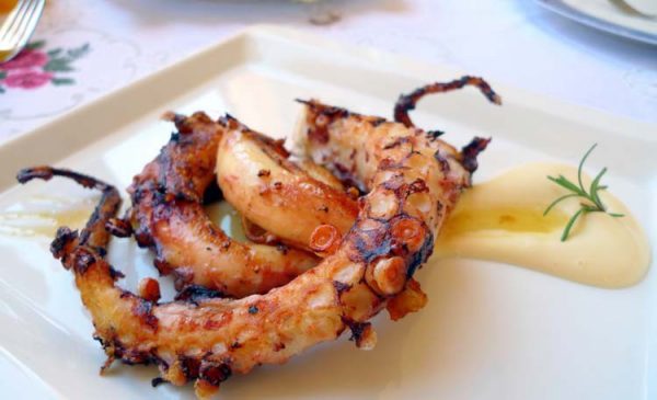 Receta de Pulpo a la plancha o a la parrilla