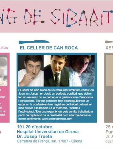 Ferrán Adrià y El Celler de Can Roca con Tinc Sang de Sibarita