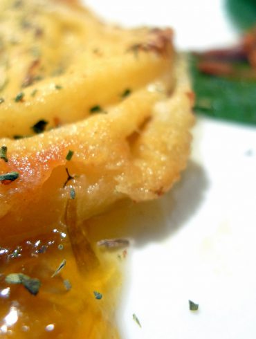 Queso provolone a la plancha