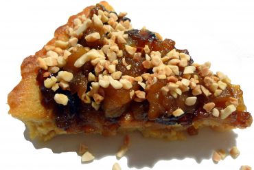 Tarta de manzana asada