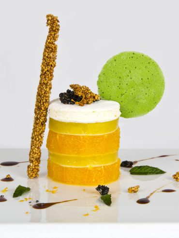 Compacto de Naranja y aceite