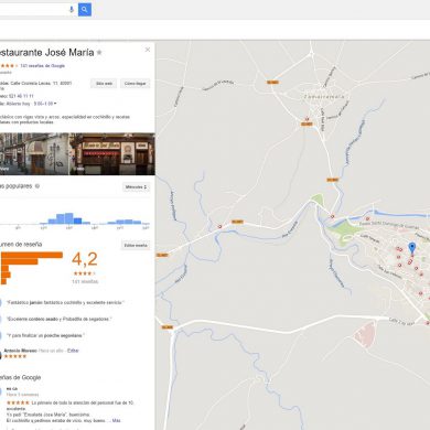 Google busqueda restaurantes