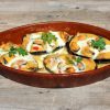 Berenjenas rellenas de verduras