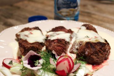 solomillo de ternera con salsa de queso azúl-1