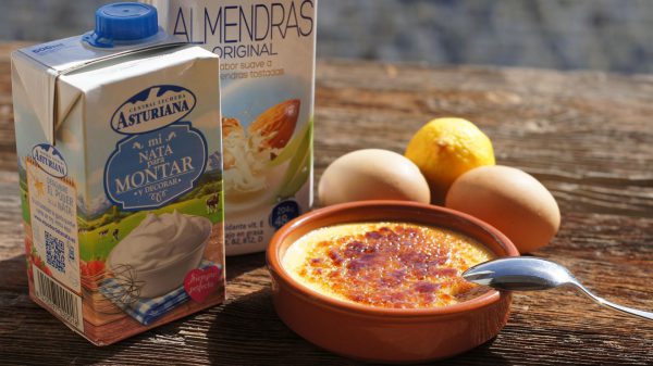Ingredientes de la Crema Catalana