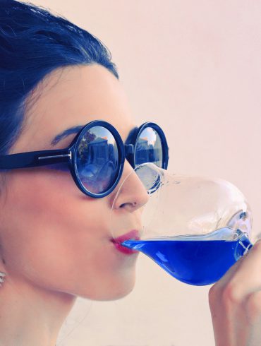Gïk , el vino azul