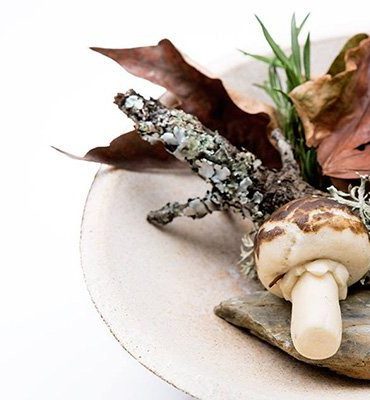 "Placer otoñal", de Alberto Montes Pereira. Restaurante Atrio de Cáceres