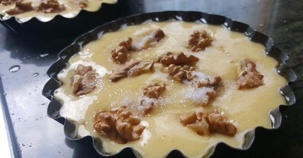 bizcochitos de nueces y limon