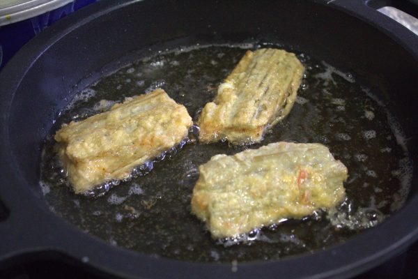 cardo relleno de gambas 1