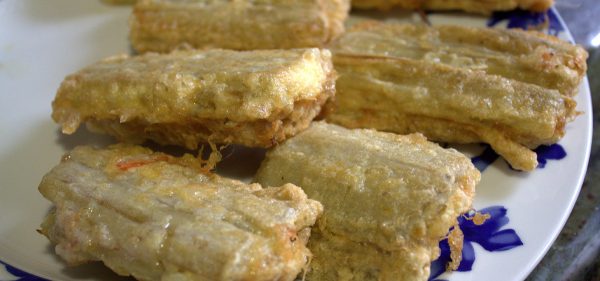 cardo relleno de gambas 3