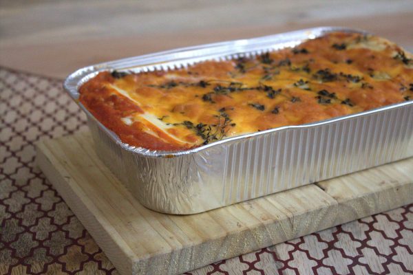 LASAÑA DE VERDURAS Y CARNE