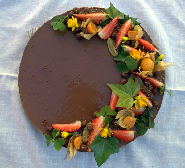 tarta de chocolate