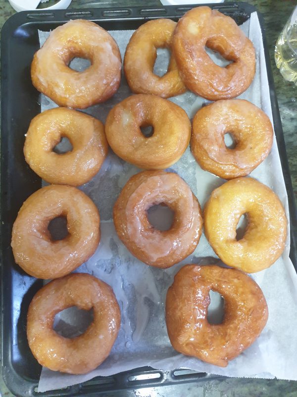 como hacer donuts caseros 1