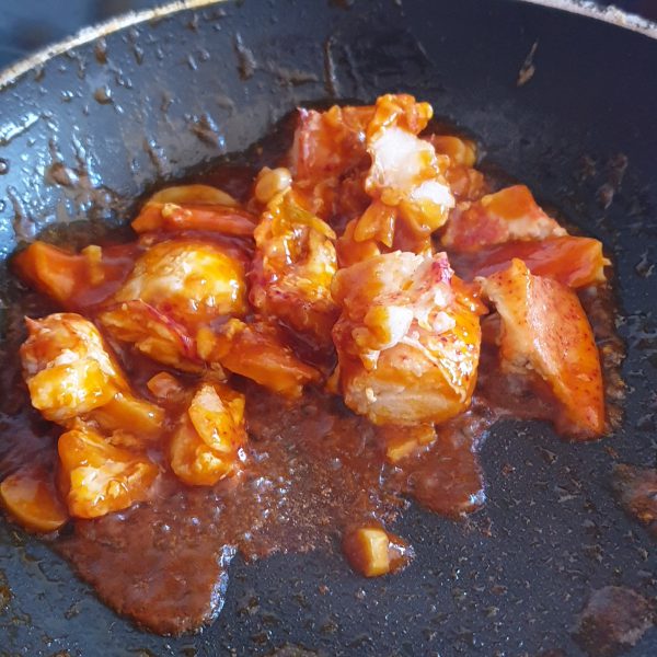 Pochas con bogavante 1