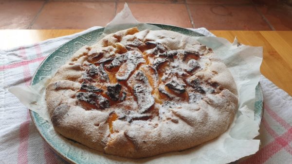 galette de melocotón 1